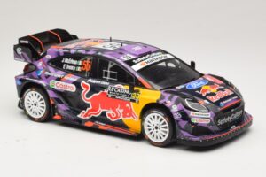 Ford Puma Rally1 #55 J. McErlean / E. Treacy Rally Monte Carlo 2025 IXO 1:18 18RMC231A Fém – 4. kép a 6-ből