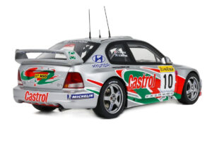 Hyundai Accent WRC #10 A. McRae / D. Senior Rally Monte Carlo 2001 Otto 1:18 OT1265 Gyanta – 2. kép a 5-ből
