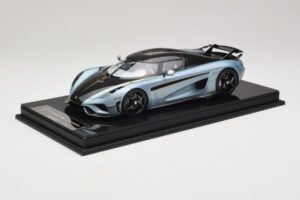 Koenigsegg Regera Kék Karbon Csomag FrontiArt 1:18 Koenigsegg Regera Kék Karbon Csomag FrontiArt 1:18 F079-173 Gyanta