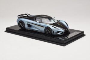 Koenigsegg Regera Kék Karbon Csomag FrontiArt 1:18 F079-173 Gyanta – 4. kép a 7-ből