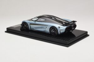 Koenigsegg Regera Kék Karbon Csomag FrontiArt 1:18 F079-173 Gyanta – 5. kép a 7-ből