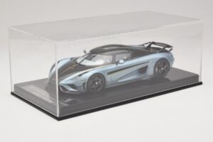 Koenigsegg Regera Kék Karbon Csomag FrontiArt 1:18 F079-173 Gyanta – 6. kép a 7-ből