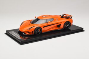 Koenigsegg Regera Narancssárga Karbon Csomag FrontiArt 1:18 Koenigsegg Regera Narancssárga Karbon Csomag FrontiArt 1:18 F071-153 Gyanta