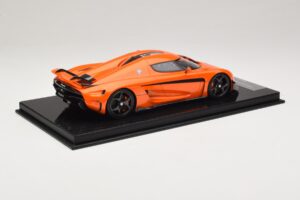 Koenigsegg Regera Narancssárga Karbon Csomag FrontiArt 1:18 F071-153 Gyanta – 2. kép a 7-ből