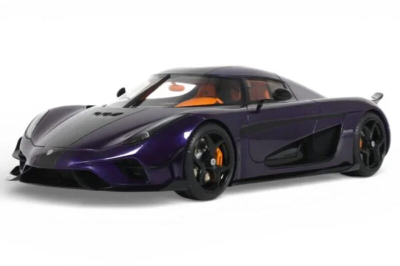 Koenigsegg Regera Lila GT Spirit 1:18 Koenigsegg Regera Lila GT Spirit 1:18 GT973 Gyanta