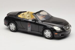 Lexus SC430 Kabrió Fekete Motormax 1:18 73119 Fém – 4. kép a 6-ből