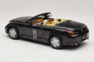 Lexus SC430 Kabrió Fekete Motormax 1:18 73119 Fém – 5. kép a 6-ből