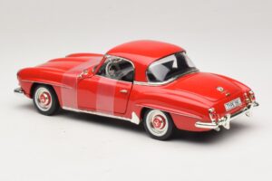 Mercedes 190 SL W121 Kupé Piros ERTL 1:18 7465 Fém – 5. kép a 6-ből