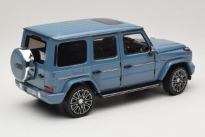 Mercedes G-Class W465 Vintage Blue Norev 1:18 183034 Fém – 2. kép a 6-ből