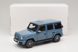 Mercedes G-Class W465 Vintage Blue Norev 1:18 183034 Fém – 6. kép a 6-ből