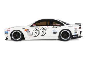 Nissan Silvia S14 Rocket Bunny Boss White Otto 1:18 OT1240 Gyanta – 3. kép a 5-ből