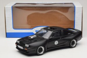 Opel Manta B Custom Matt Fekete Kenwood MCG 1:18 MCG18095 Fém – 6. kép a 6-ből