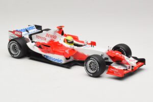 Panasonic Toyota Racing TF106 #12 R. Schumacher Presentation 2006 Minichamps 1:18 AM59553G Fém – 4. kép a 6-ből