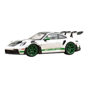 Porsche 911 992 GT3 RS Tribute to Carrera RS Fehér Python Green Norev 1:12 127535 Fém