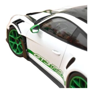 Porsche 911 992 GT3 RS Tribute to Carrera RS Fehér Python Green Norev 1:12 127535 Fém – 4. kép a 4-ből
