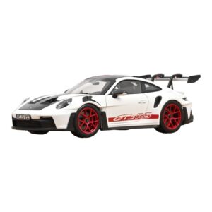 Porsche 911 992 GT3 RS Weissach Package Fehér Pyro Red Norev 1:18 187373 Fém
