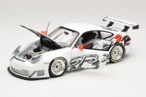 Porsche 911 996 GT3 RSR Fehér 2005 Minichamps 1:18 WAP02160215 Fém – 2. kép a 8-ből