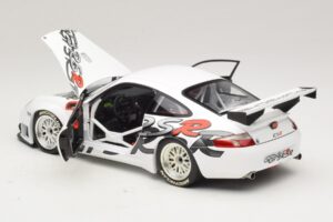 Porsche 911 996 GT3 RSR Fehér 2005 Minichamps 1:18 WAP02160215 Fém – 5. kép a 8-ből