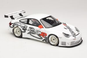 Porsche 911 996 GT3 RSR Fehér 2005 Minichamps 1:18 WAP02160215 Fém – 6. kép a 8-ből
