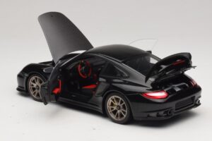 Porsche 911 997 GT2 RS Fekete Minichamps 1:18 100069401-O Fém – 5. kép a 8-ből
