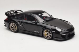 Porsche 911 997 GT2 RS Fekete Minichamps 1:18 100069401-O Fém – 6. kép a 8-ből