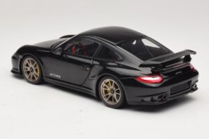 Porsche 911 997 GT2 RS Fekete Minichamps 1:18 100069401-O Fém – 7. kép a 8-ből