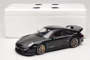 Porsche 911 997 GT2 RS Fekete Minichamps 1:18 100069401-O Fém – 8. kép a 8-ből