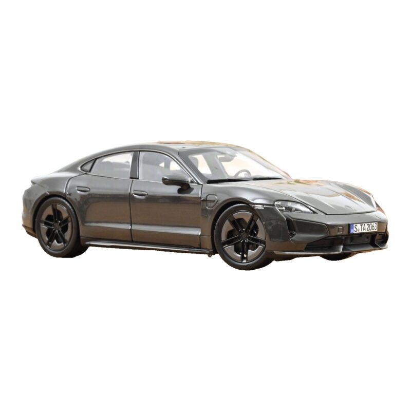 Porsche Taycan Turbo S Slate Grey Neo Norev 1:18 187654 Fém
