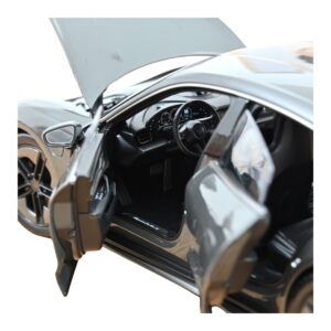 Porsche Taycan Turbo S Slate Grey Neo Norev 1:18 187654 Fém – 4. kép a 5-ből