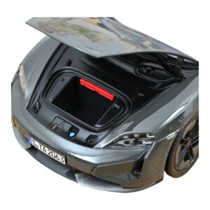 Porsche Taycan Turbo S Slate Grey Neo Norev 1:18 187654 Fém – 5. kép a 5-ből