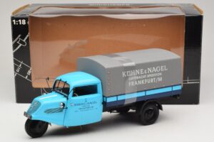 Tempo Hanseat Pickup Kühne & Nagel Frankfurt Minichamps 1:18 180099022 Fém – 6. kép a 6-ből