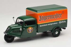 Tempo Hanseat Kisteherautó Jägermeister Minichamps 1:18 Tempo Hanseat Kisteherautó Jägermeister Minichamps 1:18 150099044 Fém