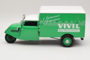Tempo Hanseat Kisteherautó Vivil Zöld Minichamps 1:18 150099043 Fém – 3. kép a 6-ből