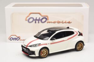 Toyota GR Yaris TGR Italy Limitált Kiadás Pure White Otto 1:18 OT1183 Gyanta – 6. kép a 6-ből