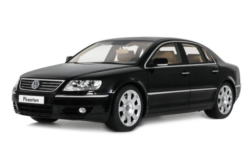 Volkswagen Phaeton 3D 6.0 W12 Fekete Otto 1:18 Volkswagen Phaeton 3D 6.0 W12 Fekete Otto 1:18 OT1266 Gyanta