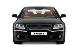 Volkswagen Phaeton 3D 6.0 W12 Fekete Otto 1:18 OT1266 Gyanta – 4. kép a 5-ből
