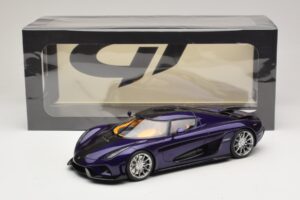 Koenigsegg Regera Lila GT Spirit 1:18 GT973 Gyanta – 6. kép a 6-ből