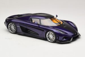 Koenigsegg Regera Lila GT Spirit 1:18 GT973 Gyanta – 4. kép a 6-ből