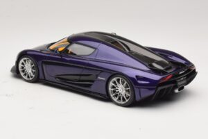Koenigsegg Regera Lila GT Spirit 1:18 GT973 Gyanta – 5. kép a 6-ből
