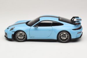 Porsche 911 992.2 GT3 Weissach Package Gulf Blue Norev 1:18 187000 Fém – 4. kép a 8-ből