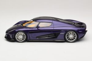Koenigsegg Regera Lila GT Spirit 1:18 GT973 Gyanta – 3. kép a 6-ből