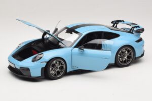 Porsche 911 992.2 GT3 Weissach Package Gulf Blue Norev 1:18 187000 Fém – 2. kép a 8-ből