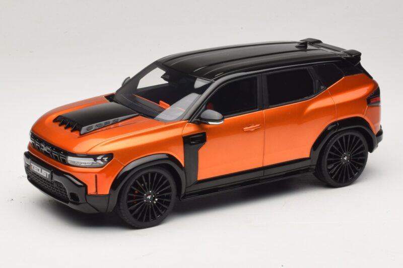 Dacia Duster Mk3 Redust Sport 4x2 Hybrid Metallic Orange Otto 1:18 OT1316 Gyanta