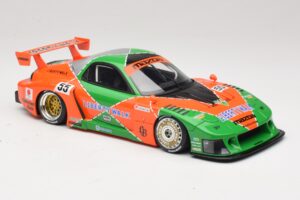 Mazda RX-7 FD3S LB-Works LB Super Silhouette Renown Bi-Color GT Spirit 1:18 GT568 Gyanta – 4. kép a 6-ből
