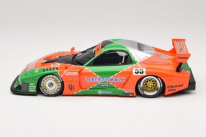 Mazda RX-7 FD3S LB-Works LB Super Silhouette Renown Bi-Color GT Spirit 1:18 GT568 Gyanta – 3. kép a 6-ből