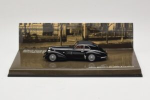 Alfa Romeo 8C 2900B Lungo Fekete Minichamps 1:43 436120421 Fém