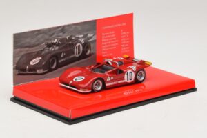 Alfa Romeo T33/3 #10 R. Stommelen / N. Galli ADAC 1000km Nurburgring 1971 Külső Doboz Nélkül Minichamps 1:43 436711210-R1 Fém – 2. kép a 4-ből