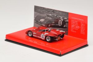 Alfa Romeo T33/3 #10 R. Stommelen / N. Galli ADAC 1000km Nurburgring 1971 Külső Doboz Nélkül Minichamps 1:43 436711210-R1 Fém – 3. kép a 4-ből