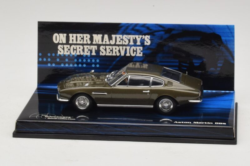 Aston Martin DBS On Her Majesty's Secret Service Minichamps 1:43 Aston Martin DBS On Her Majesty's Secret Service Minichamps 1:43 436137600 Fém