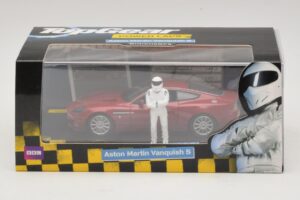 Aston Martin Vanquish S Piros Top Gear Figurával Minichamps 1:43 519431372 Fém – 5. kép a 5-ből